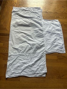 Carter's White crib bed skirt